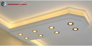 LED Deckenleiste für LED Spots und LED Streifen München 400+2x205