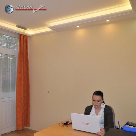 LED Strips können einfach in den Stuck montiert werden. Geben Sie einem alten Raum eine neue, exklusive Stimmung!