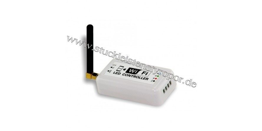 LED RGB WIFI Steuergerät Controller iPhone Android 12V 24V Stripe Leuchten Funk