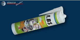 FBS Silikonkleber für Fliesen, Kunststoff-, Metall-, Glas- und Holzflächen