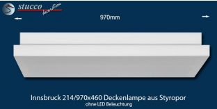 Innsbruck 214/970x460 Deckenlampe ohne LED-s
