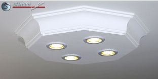 Deckenlampe mit LED Spots Bayern 10/500x500-2