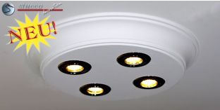LED Deckenbeleuchtung mit LED Einbauleuchten Bayern 10/500x500-3