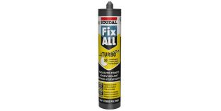Soudal Fix All Turbo Kleber für Fliesen, Kunststoff-, Metall-, Glas- und Holzflächen