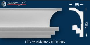 Deckenleiste für LED Strips Köln 210