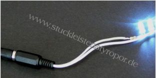 Anschlusskabel für LED-Strips 5,5 / 2,1 mm Buchse