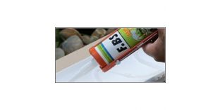 FBS Silikonkleber für Fliesen, Kunststoff-, Metall-, Glas- und Holzflächen