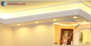 LED Deckenleiste für LED Spots und LED Streifen Essen 190+202 Plexi Plus
