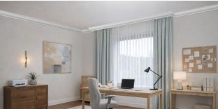 Vorhangleiste zur Stuckleiste Paris 34