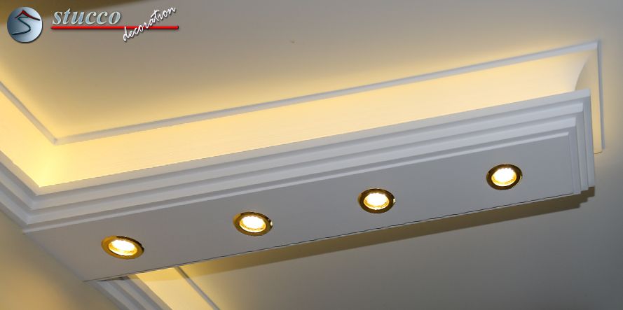 LED Deckenleiste für LED Spots und LED Streifen Dortmund 190+2x209