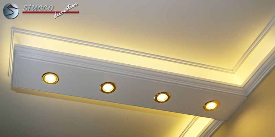 LED Deckenleisten für direkte und indirekte Beleuchtung Essen 190+2x202