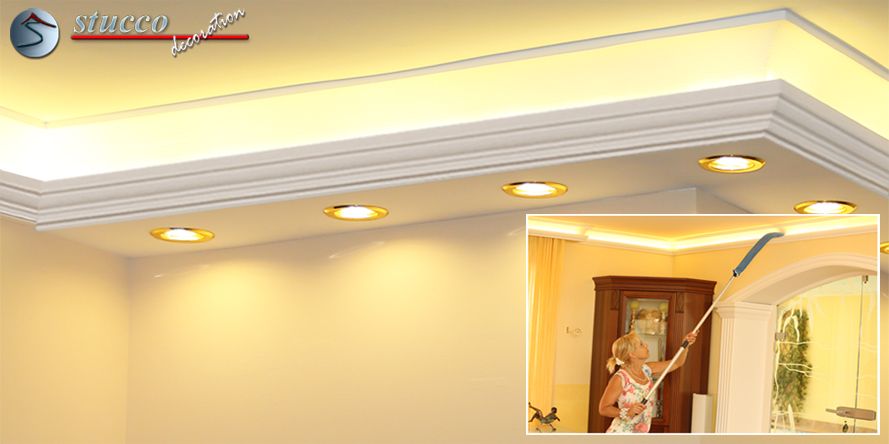 LED Deckenleiste für LED Spots und LED Streifen Essen 190+202 Plexi Plus