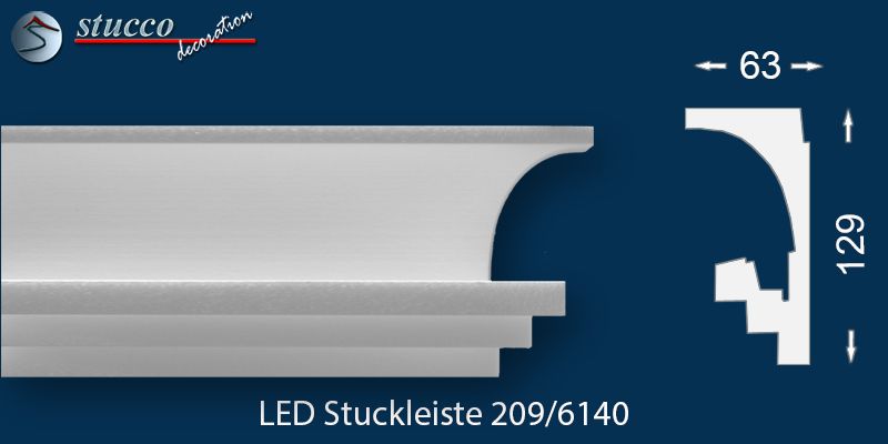 Deckenprofile für LED Streifen Dortmund 209