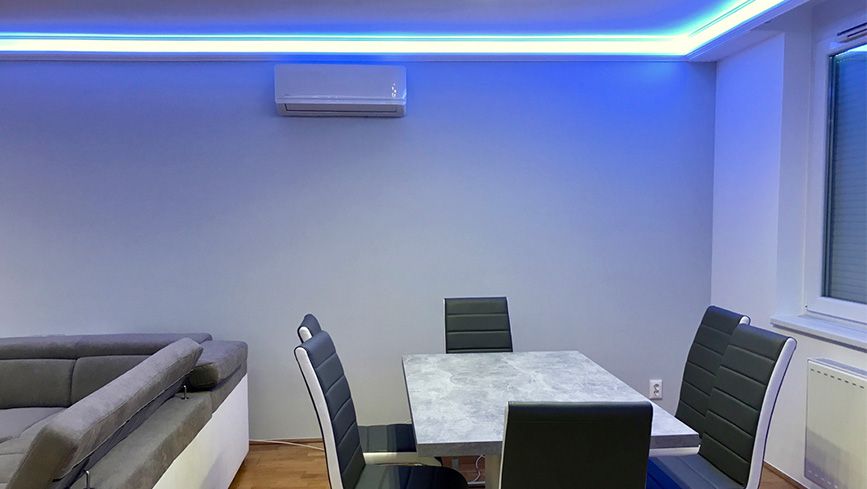 LED Deckenleisten für indirekte Beleuchtung