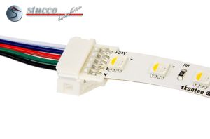 RGBW LED Strip mit Eckverbinder