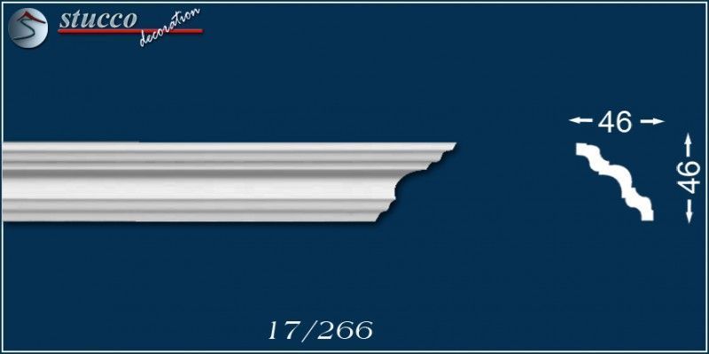 Zierleiste Frankfurt 17 (46 x 46 mm)