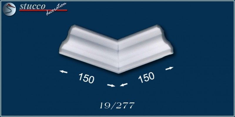 Inneneckelement für Stuckleisten