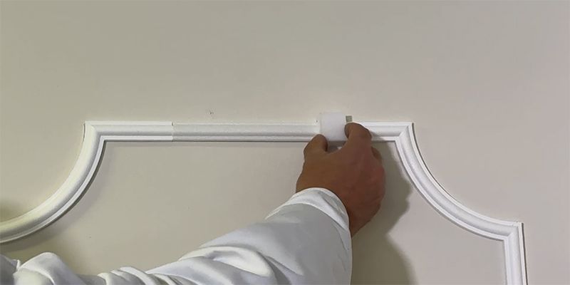 Styropor Deckenleisten und Wandleisten, Zierleisten Bremen 56 Profil Negative