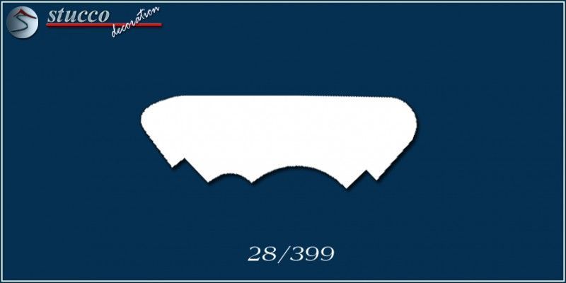 Zierleiste aus Styropor Profil Negativ Roma 28