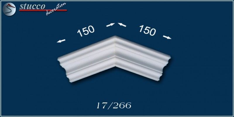 Zierleisten aus Styropor Frankfurt 17 äußeres Eckelement