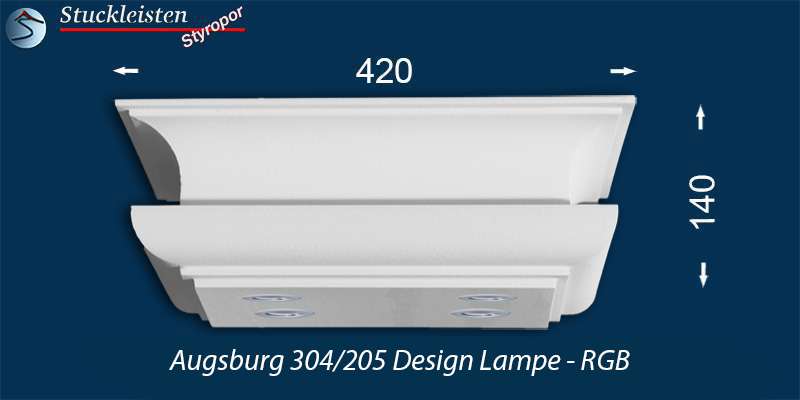 LED Deckenbeleuchtung Augsburg 304/205 Design Lampen